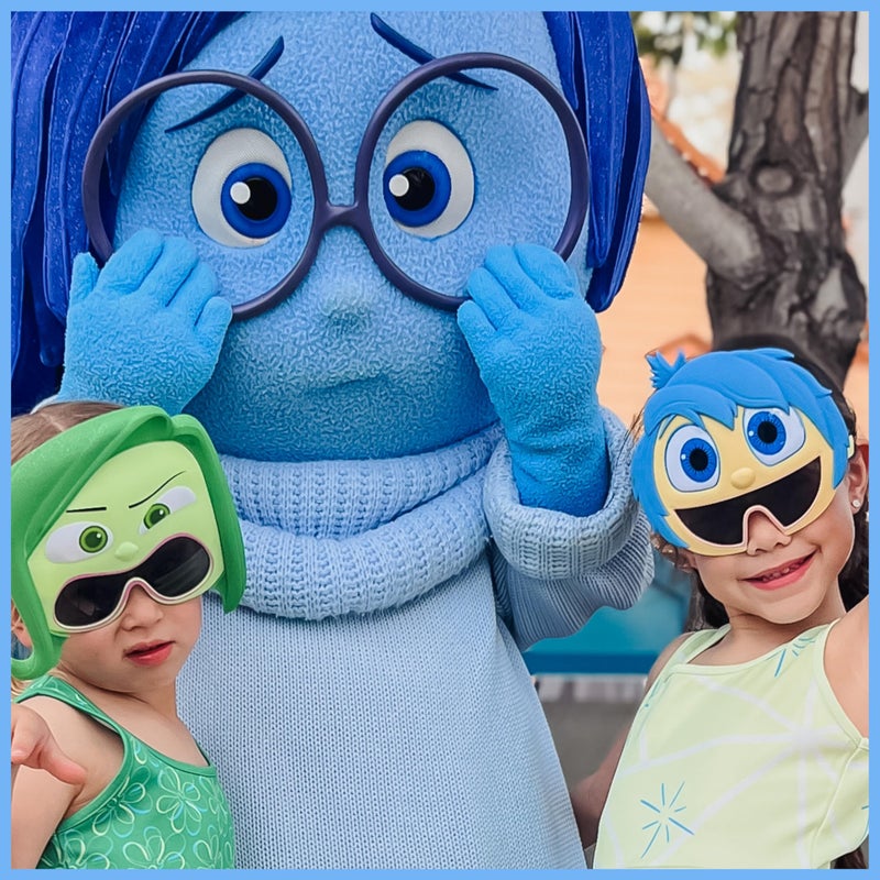 Sun-Staches Inside Out Official Joy Sunglasses | Disney Pixar Costume Accessory | UV400 | One Size Fits Most - Image 2